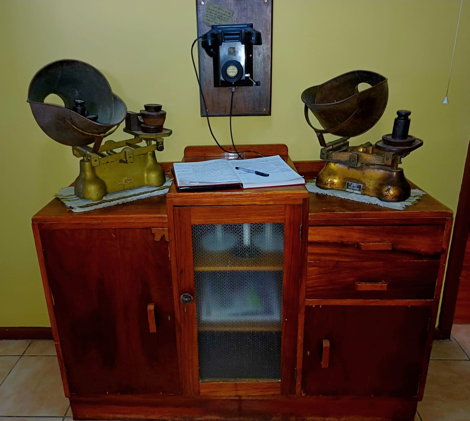 Antique farm artefacts